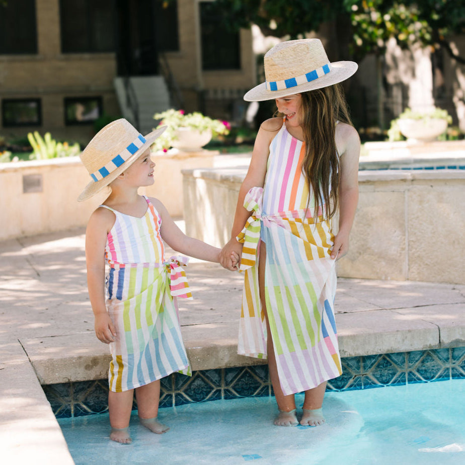 Rainbow Stripe Kids Sarong