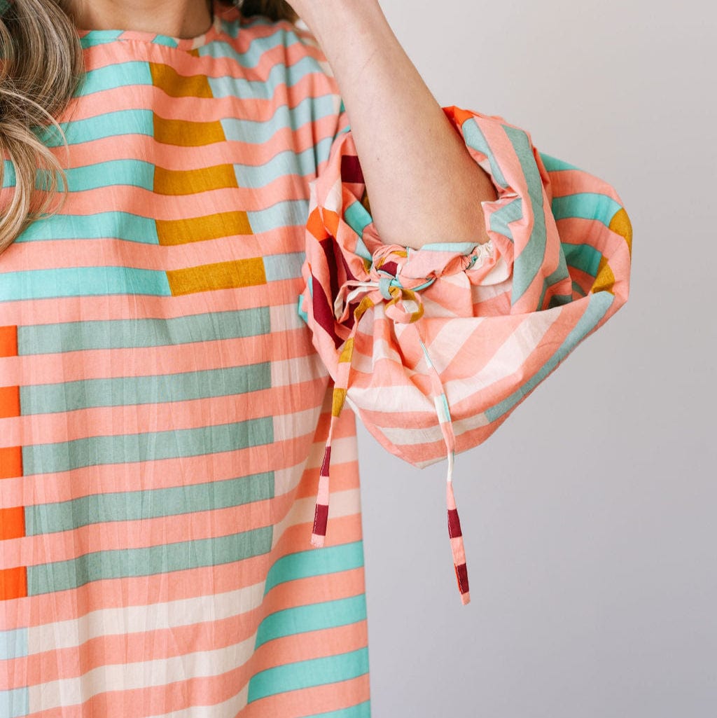 Sorbet Stripe Khai Mini Dress