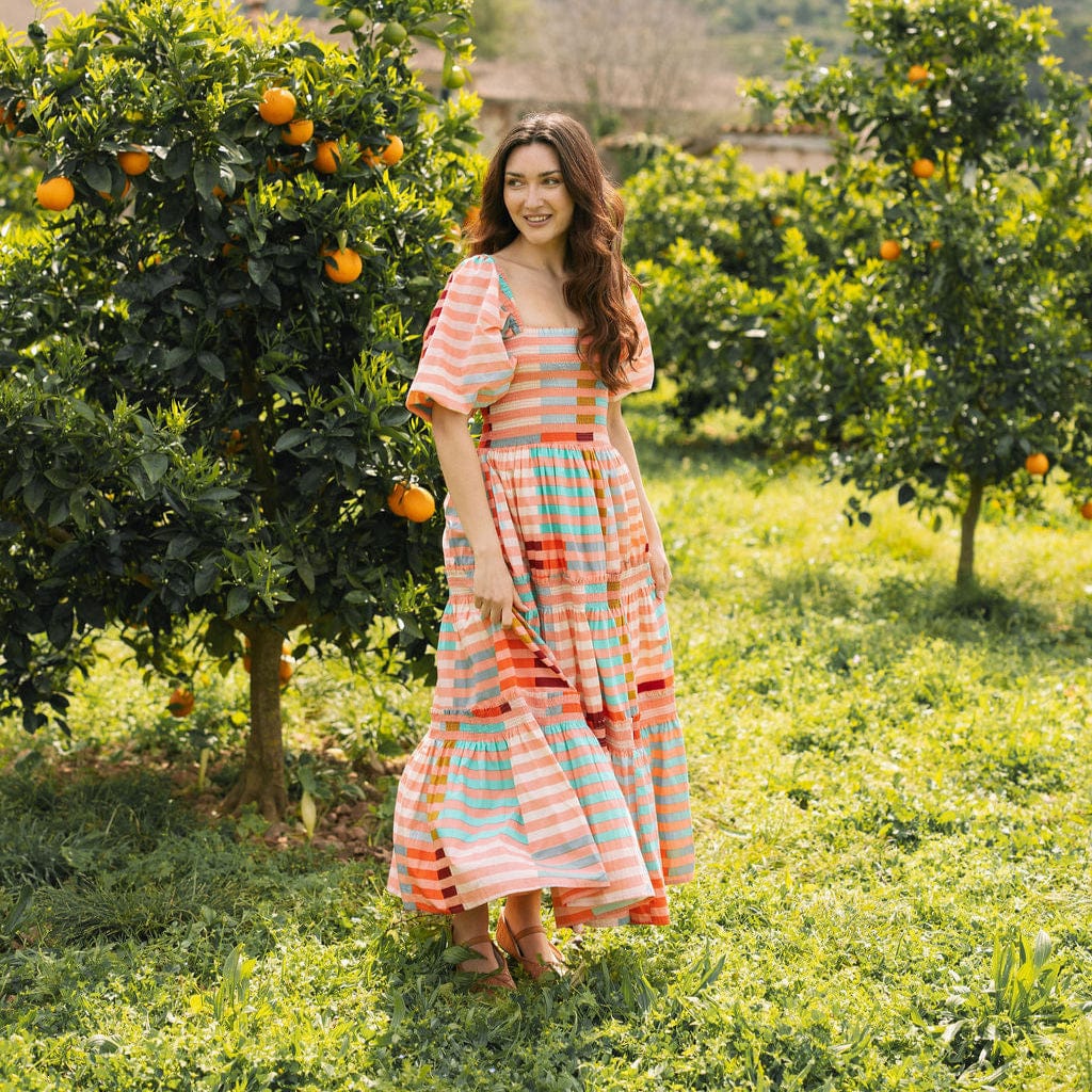 Sunset Stripes Tula Dress