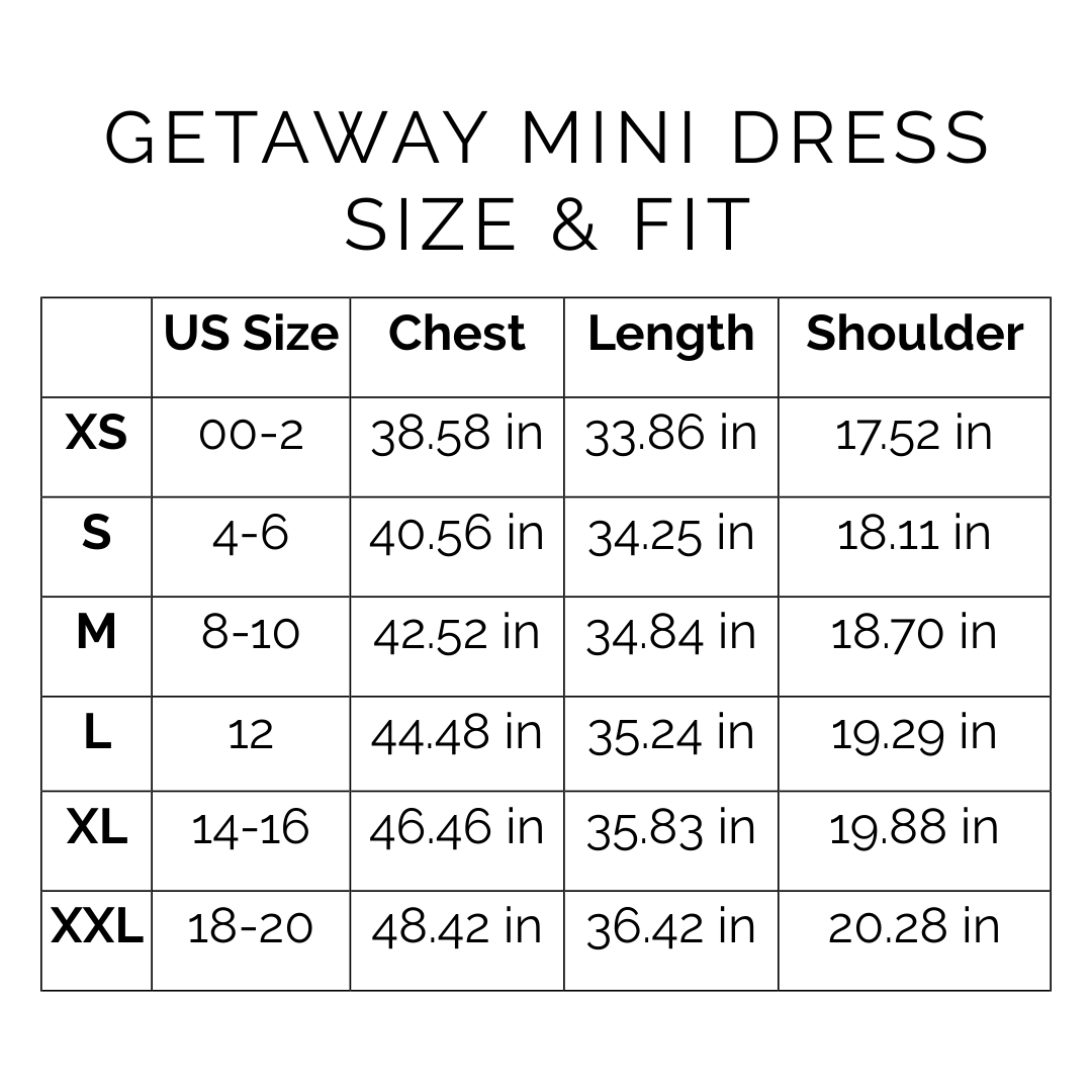 Sunrise Escape Stripe Mini Dress