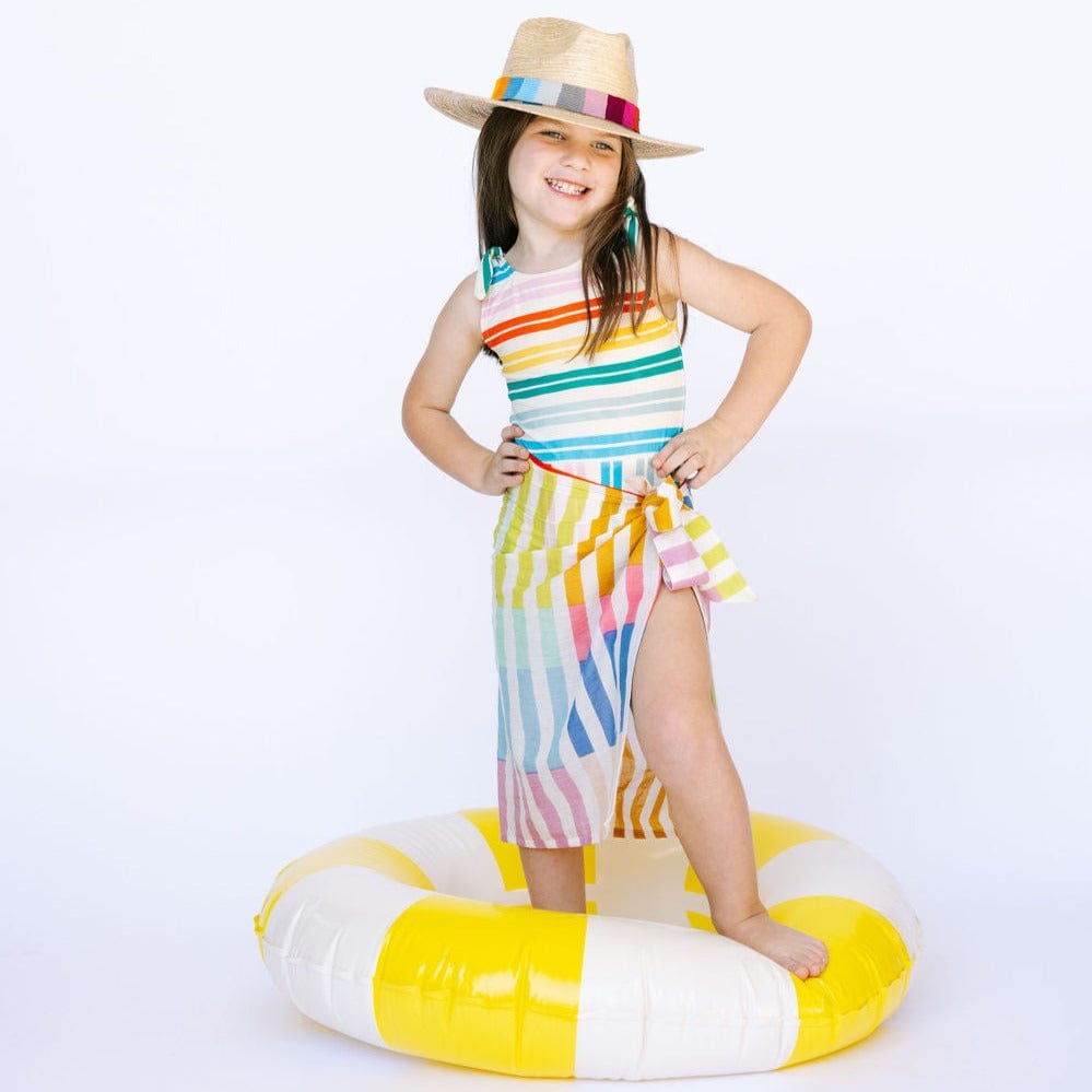 Rainbow Stripe Kids Sarong